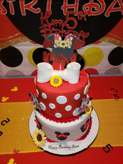 Custom 3 Piece Cake Topper